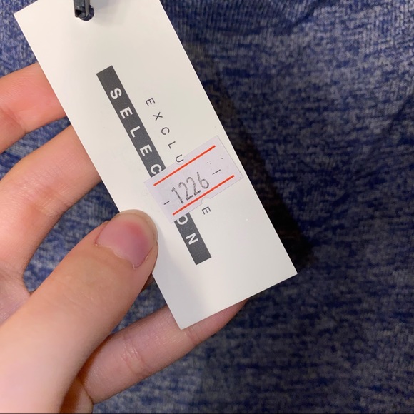 NWT CBR Women's  Blue Dress with Wrap Skirt - Picture 5 of 9